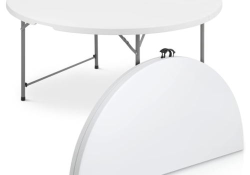 Folding Plastic Table (6 - 8 Seater)